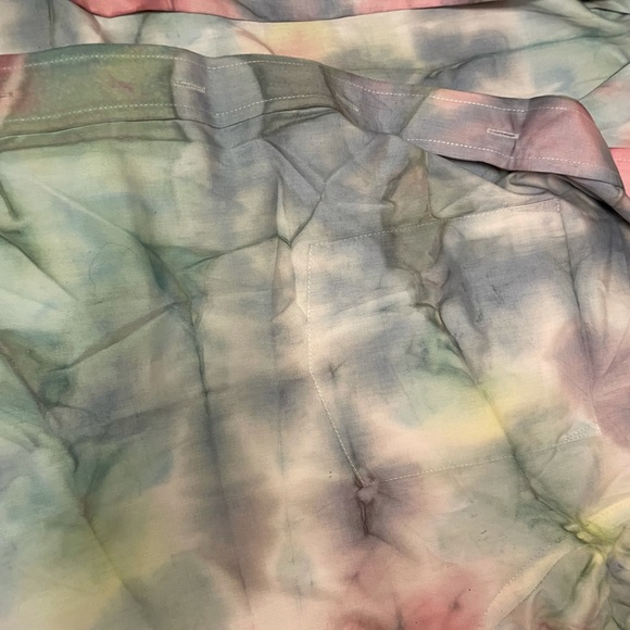 TIE DIE DRESS SHIRT - Picture 4 of 4